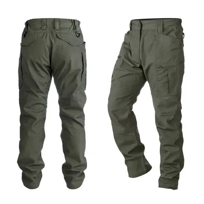 Pantalon combat tactique IDOGEAR LF vert ranger - Entraînement randonnée sport extérieur modèle 3210