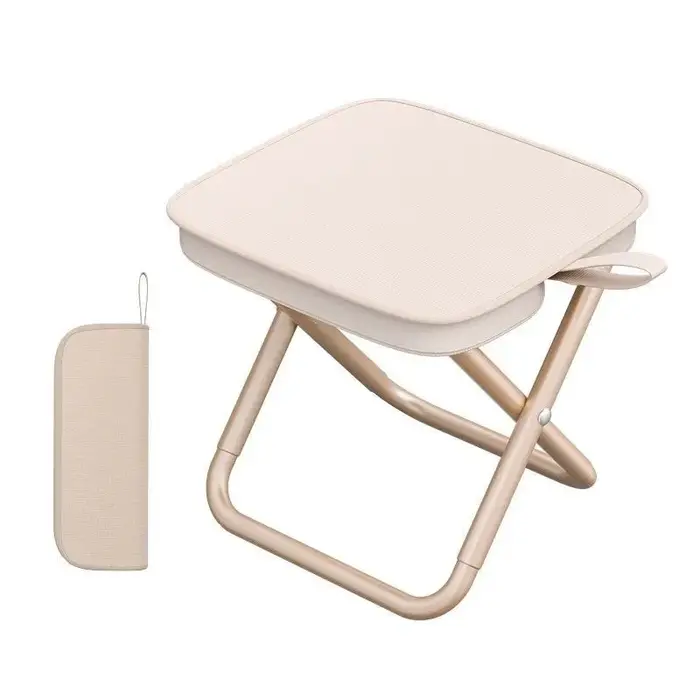 Tabouret de pêche ultra-léger, chaise pliante de camping pique-nique en plein air, siège de voyage p