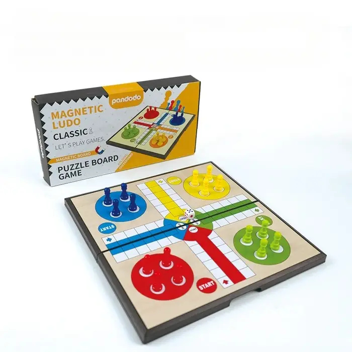 Jeu de société Luduo, avec des pièces magnétiques et des dés |   Jeu de société stratégique classiqu