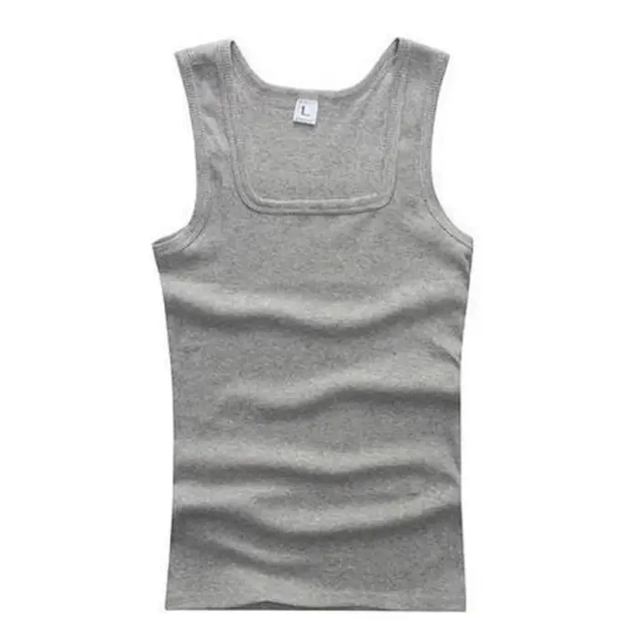 2020 été grande taille hommes vêtements débardeurs noir blanc gris Singlets sans manches Fitness