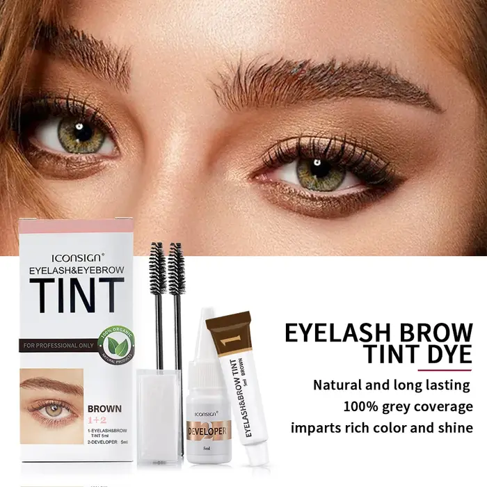 ICONSIGN-Kit de embaupour les cils, rehausseur de sourcils, mascara, lifting, tatouage des yeux, out