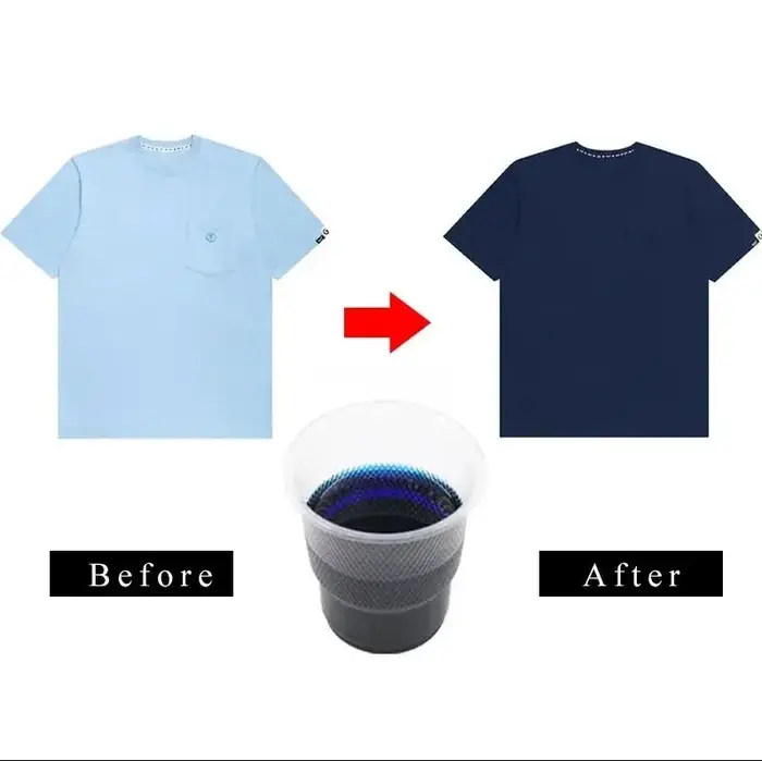 200g Teinture pour tissus bleu foncé sans cuisson, colorant pour vêtements, pigment multifonctionnel
